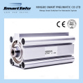 Sdaj Adjustable Stroke Aluminum Thin Type Compact Air Pneumatic Cylinder